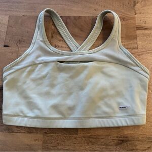Dri-more tech Women's sage green Sports Bra